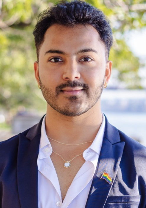 Harshal Varpe, depicted wearing a suit and collared shirt